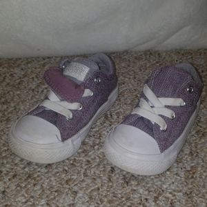 Toddler purple converse